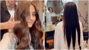 Sonam Kapoor chops 12 inches of her long hair - watch video; donates them