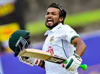 Rain changed our plans: Najmul Hossain Shanto