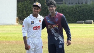 Cricket Royalty Clash: Muralidaran's Son Battles Jayasuriya's Heir in Sri Lankan Club Match