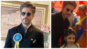 Shah Rukh Khan's Heartwarming Interaction with Child Artist at National Awards Captivates Fans; Watch Viral Video