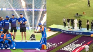 Asia Cup Trophy Presentation Turns Sour: India's Victory Overshadowed by Diplomatic Row After Refusal to Accept Award From Pakistani Official