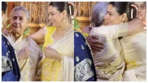Jaya Bachchan and Kajol Share Heartwarming Embrace at Mumbai Durga Puja Pandal - Watch!