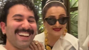 Orry shares fun moments with Rekha, fans call him 'Hilarious'- WATCH