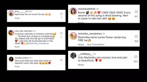 Rashmika Mandanna's Dance Performance in 'Tum Mere Na Huye' from 'Thamma' Ignites Fan Frenzy
