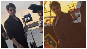 Shah Rukh Khan's 'King' First Look: SRK Dons Mafia Style for Action-Packed Port Shoot