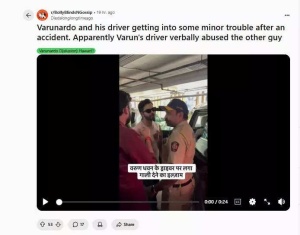Varun Dhawan Praised for Calm Demeanor After Driver's Alleged Road Rage Incident Goes Viral
