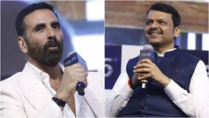 Akshay Kumar Jabs at 2019 Modi Interview, Quizzes Maharashtra CM on Orange Preference at FICCI FRAMES 2025