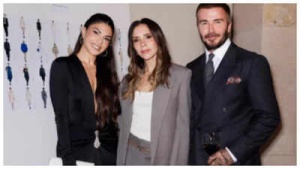 Jacqueline Fernandez Wows Victoria Beckham, Shares Hug with David at Paris Fashion Week: Must-See Video