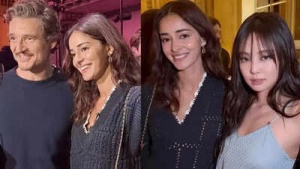 Ananya Panday meets Pedro Pascal, poses with Blackpink’s Jennie, says ‘I have no words to describe’