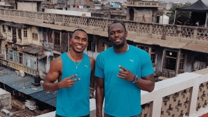 Animesh Kujur, India's Sprint Sensation, Gets Tips From Legend Usain Bolt in Mumbai