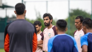 India Faces Singapore in Critical AFC Asian Cup Qualifier Amidst Preparation Challenges
Alternatively:
Asian Cup Hopes on the Line: India Battles Singapore in Must-Win Qualifier