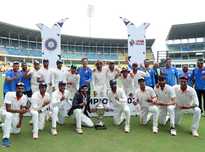 Vidarbha Defeat Rest of India to Secure Irani Trophy Despite Dhull, Suthar's Fighting Half-Centuries