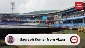 Vizag rain dampens India's preparations for crucial South Africa clash