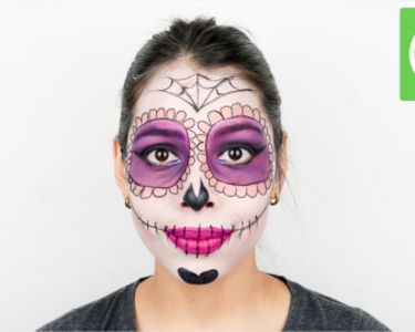 How to Apply Day of the Dead Makeup