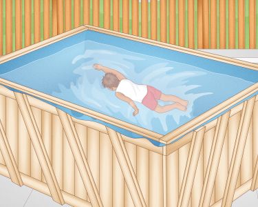 How to Build a Swimming Pool from Wood and Plastic