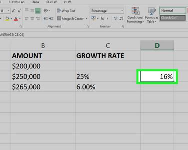 How to Calculate Average Growth Rate in Excel