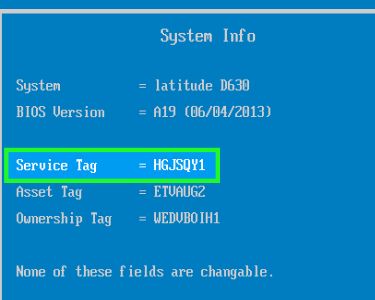 How to Find Your Service Tag on a Dell PC, Tablet, or Accessory