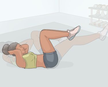 How to Do Knee Crunches