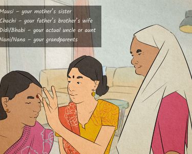 What is an Auntie in Indian Culture?