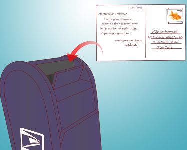 How to Mail a Postcard