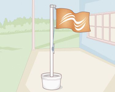 How to Make Your Own Flag Pole at Home