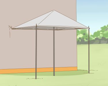 How to Make an Outdoor Canopy