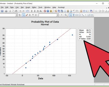 How to Perform a Normality Test on Minitab