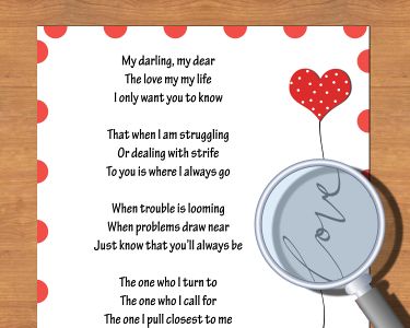 How to Write a Valentine Poem That Rhymes