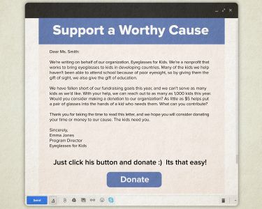 How to Write an Email Asking for Donations