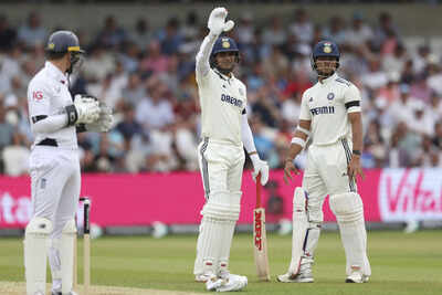 Shubman Gill and Yashasvi Jaiswal celebrate centuries against England