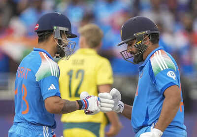 Rohit Sharma and Virat Kohli at Champions Trophy
