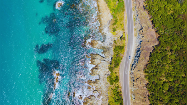 The Great Ocean Road in Australia