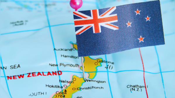 Scenic landscape of New Zealand