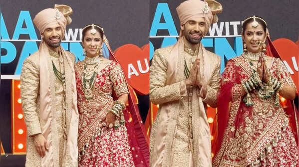 ​Groom goals: Milind’s regal sherwani