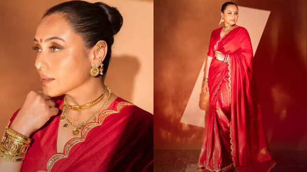 ​Rani’s regal red moment