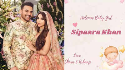 Arbaaz Khan and Sshura Khan name their daughter Sipaara Khan - Here’s what it means and its significance