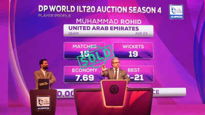 ILT20 Season 4 Player Auction: Who went where?