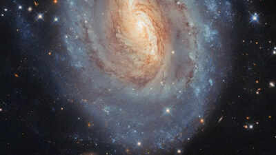 NGC 6000: Hubble Telescope captures stunning spiral galaxy in yellow and blue