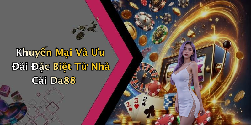 Khuyến Mại Và Ưu Đãi Đặc Biệt Từ Nhà Cái Da88